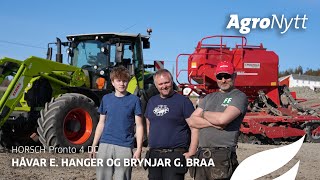 HORSCH Pronto 4 DC  Håvar Endre Hanger og Brynjar Granhaug Braa [upl. by Eleaffar]