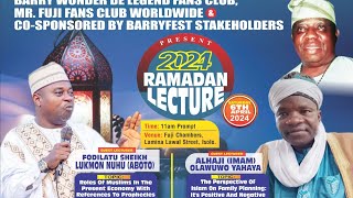 Barristers Fans Club organizes Ramadan lecture in Lagos [upl. by Wobniar827]