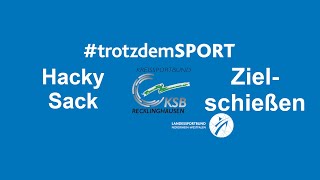 HACKY SACK Zielschießen  Spiele mit dem HackySack  trotzdemSPORT​​​ im KSB Recklinghausen [upl. by Alvina]