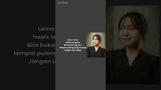 Lama  Lama  Bernadya  Lirik Lagu [upl. by Maida]