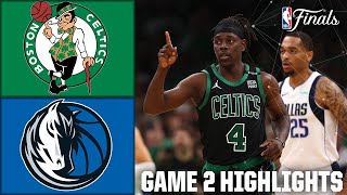 2024 NBA Finals Game 2 Dallas Mavericks vs Boston Celtics  Full Game Highlights  NBA on ESPN [upl. by Nylkcaj]