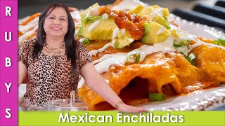 Mexican Chicken Enchiladas Recipe in Urdu Hindi  RKK [upl. by Natan54]