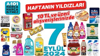 A101 7 EYLÜL 2024 KATALOĞU  A101 İNDİRİMLERİ TEMİZLİK VE GIDA ÜRÜNLERİ  HAFTANIN YILDIZLARI  A101 [upl. by Ewan534]