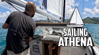 Sail Life  Inmast furling issue Oh  😬 [upl. by Tiersten627]