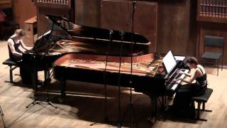 SaintSaëns quotDanse macabrequot for two pianos op40 [upl. by Trueman604]