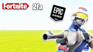 How To Enable 2fa On Epic Games [upl. by Sheepshanks]