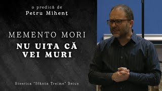 Petru Mihenț  Memento Mori Nu uita că vei muri  Ciresarii TV  20032022  BST Beiuș [upl. by Lasala427]