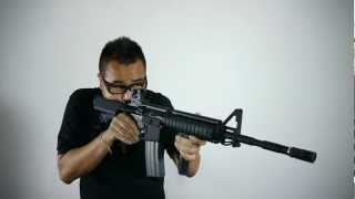 VFC Colt M4 RIS GBB Rifle  2012 Ver [upl. by Htide]