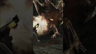 RE4 LEON Vs LUIS LEMON residentevil residentevil4remake re4 [upl. by Luane]