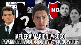 ¡CAMBIOS EN ALIANZA LIMA 2025  MARIONI Y SOSO FUERA  FRANCO NAVARRO NUEVO DIRECTOR DEPORTIVO [upl. by Philippe]