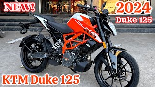 New 2024 Model Ktm Duke 125 Review  Ktm Duke 125 New Model 2024  ktm duke 125 vs mt 15 [upl. by Fons]