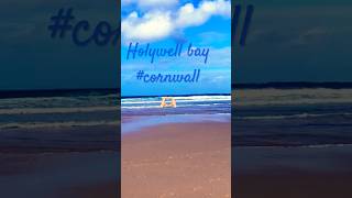 Stunning Holywell bay cornwall beach [upl. by Ahsinel]