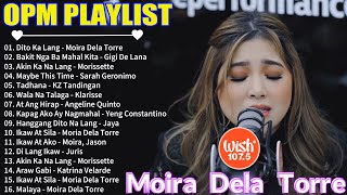 MOIRA DELA TORRE💖 BAGONG OPM HUGOT WISH 1075 PLAYLIST 2023 💝 BEAUTIFUL OPM LOVE SONGS [upl. by Noellyn]