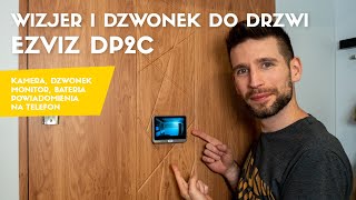 Bezprzewodowy wizjer i dzwonek do drzwi  EZVIZ DP2C  miesiąc testów [upl. by Nevanod]