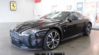 2011 Aston Martin V12 Vantage Carbon Black Edition Start Up Exhaust and In Depth Tour [upl. by Adelina]