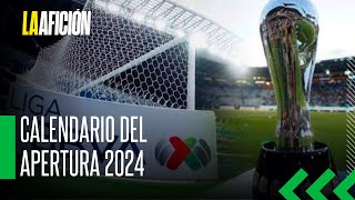 Liga MX anuncia el calendario para el Apertura 2024 ¿Cuándo inicia el torneo [upl. by Fransisco]