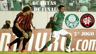 Palmeiras 2 x 0 AtléticoPR  Copa do Brasil 2012  GolsQuartas de FinalDia 23052012 [upl. by Dlareg]