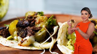 You Will Never Make CARNE ASADA Tacos Any Other Way  CHEESY STUFFED JALAPEÑO CARNE ASADA TACOS [upl. by Coates]