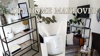 LIVING ROOM MAKEOVER  DIY STEEL FRAME BOOKSHELVE  South African Youtuber [upl. by Natye]