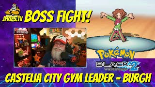 Highlight Pokémon Black 2  Castelia City Gym Leader  Burgh [upl. by Mariken]