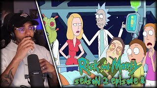 Rick and Morty Season 2 Episode 8 Reaction  Interdimensional Cable 2 Tempting Fate [upl. by Lilaj429]