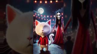 Cute Cat✨wants His Eyes Back 👀From Ghost 😱💀But🙀 catlover cutecat catvideos cute cats shorts [upl. by Alemahs]