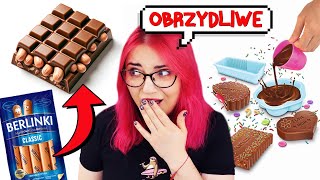 Zrobiłam PARÓWKI w CZEKOLADZIE 🤮🍫 obrzydliwe [upl. by Tito]