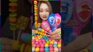 ASMR ‎AsmrWD 신기한물먹방 candy eat lips 물먹방아이스크림 624 [upl. by Aylward]