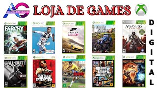 JOGOS XBOX 360 MIDÍA DIGITAL ANDERSON GAMER [upl. by Rumery]