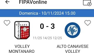 101124 U15M Montanaro  Alto Canavese Volley [upl. by Marden]