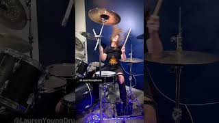 The Darkness  I Believe in a Thing Called Love Drum Cover  Drummer Cam Performed Live by Teen [upl. by Zoara]