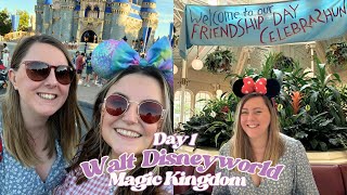 WALT DISNEY WORLD VLOG  Day 1 in Magic Kingdom Crystal Palace dining Rides and Blaze  April 24 [upl. by Tillman210]