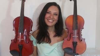 Mendini MV200 vs Mendini MV300  Violin Review [upl. by Aneeras]