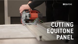 Cutting EQUITONE Panel [upl. by Emor423]