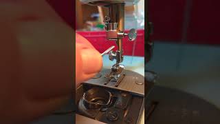 Brittanys Singer 347 needle replacement [upl. by Charo]