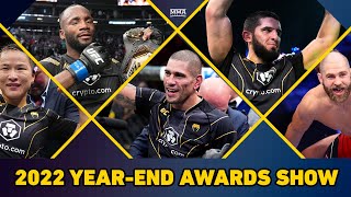 2022 YearEnd MMA Awards Spectacular  Knockout of the Year Submission Fighter Rookie More [upl. by Yentruoc]