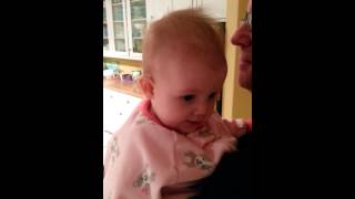 Baby Infant with Barking Croup Stridor Shortness of Breath [upl. by Kristan]