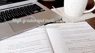 Get high grades and motivation for school  subliminal [upl. by Lymn]