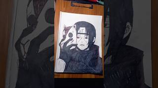 Even crow cry🥺manga style🥰itachi death🤕shots🥰anime naruto [upl. by Llemor337]