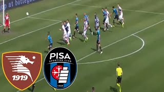 Salernitana vs Pisa 23 Highlights 15092024  Serie B 20242025 [upl. by Dahlstrom]