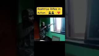 Rashtriya Rifles in Action shorts youtubeshorts ytshorts rashtriyarifle army bhaveshfouji3678 [upl. by Anisamot479]