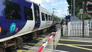 Cononley Station Level Crossing North Yorkshire 23082021 [upl. by Atik]