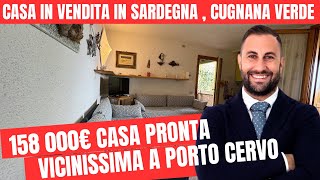 Casa in vendita in Sardegna Cugnana verde 158000 € pronta Vicinissima a Porto Cervo [upl. by Alathia]