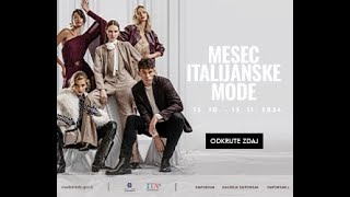 MESEC ITALIJANSKE MODE  Naj umetnost oblačenja postane vaš navdih [upl. by Odrarebe306]