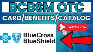 Blue Cross Blue Shield OTC Card Benefits Catalog ⏬👇 [upl. by Bortz370]