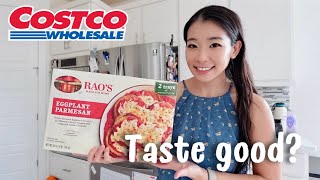 RAOS eggplant Parmesan review Costco frozen food taste testnew at costco deals [upl. by Jorgensen]