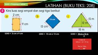 Luas Matematik T4 [upl. by Eirahcaz782]