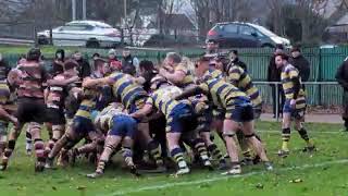 Monmouth 24 v 19 Pontypool Jan 2024 [upl. by Saisoj]