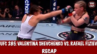 UFC 285 Valentina Shevchenko vs Alexa Grasso Recap [upl. by Enitram]