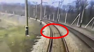 4 moments of the train crash captured on camera [upl. by Alameda]